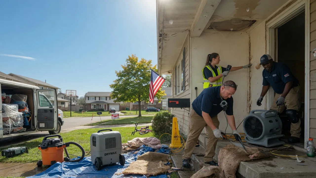 Water Damage Restoration in Hainesport, NJ near me